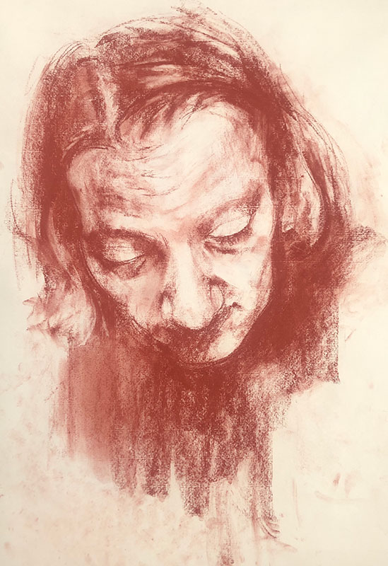 Drawing Female Portraits with Conté Crayon · Art Prof