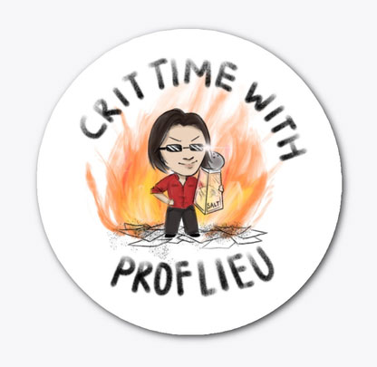 Prof Lieu Sticker by Ruth Lee