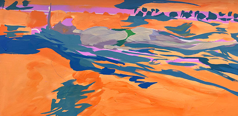 Color Track: Complementary Color Underpainting