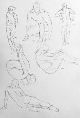 Workshop: Figure Drawing, Proportions