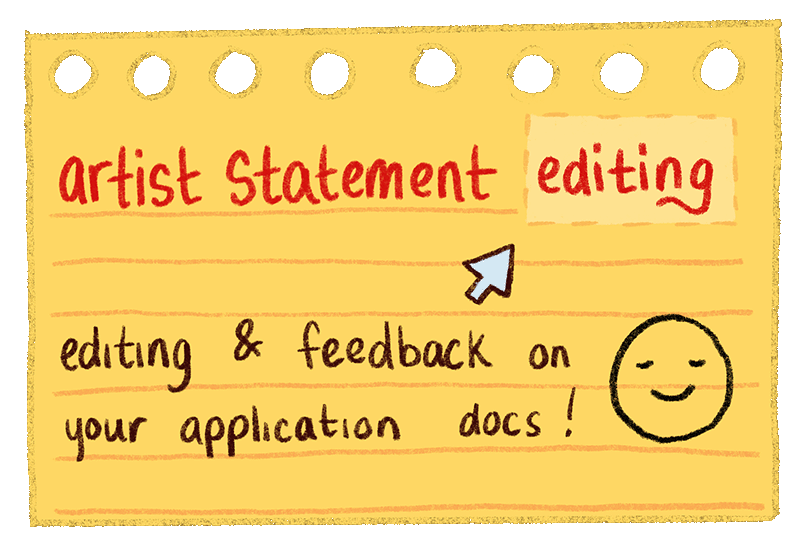 Services: Artist Statement Editing gif