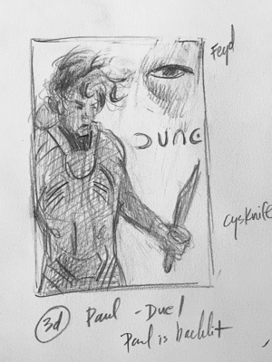 thumbnail sketches art director dune