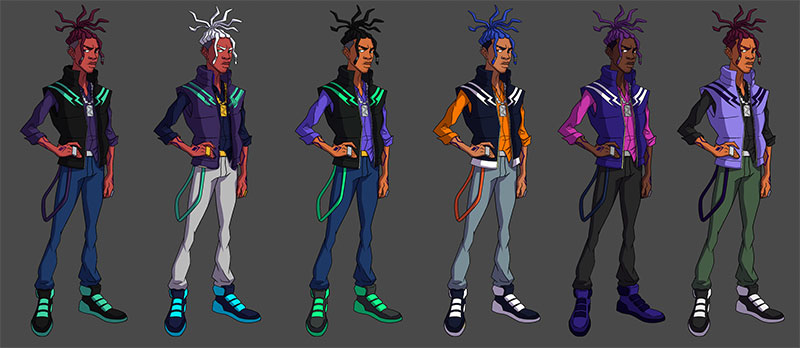 Jordan digital characters banner