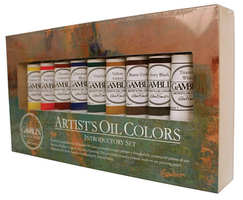 Gamblin oil painting