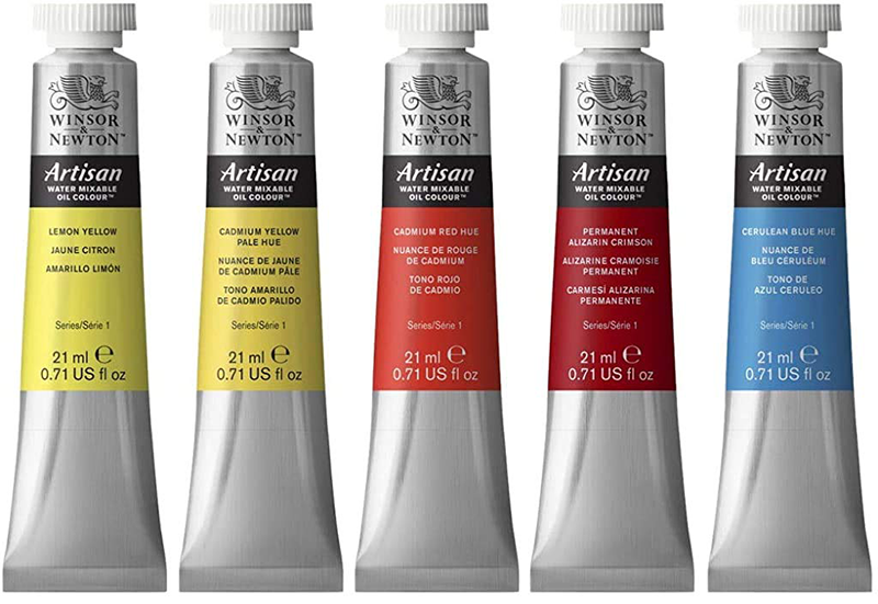 Winsor and newton water mixable oil paint art supplies