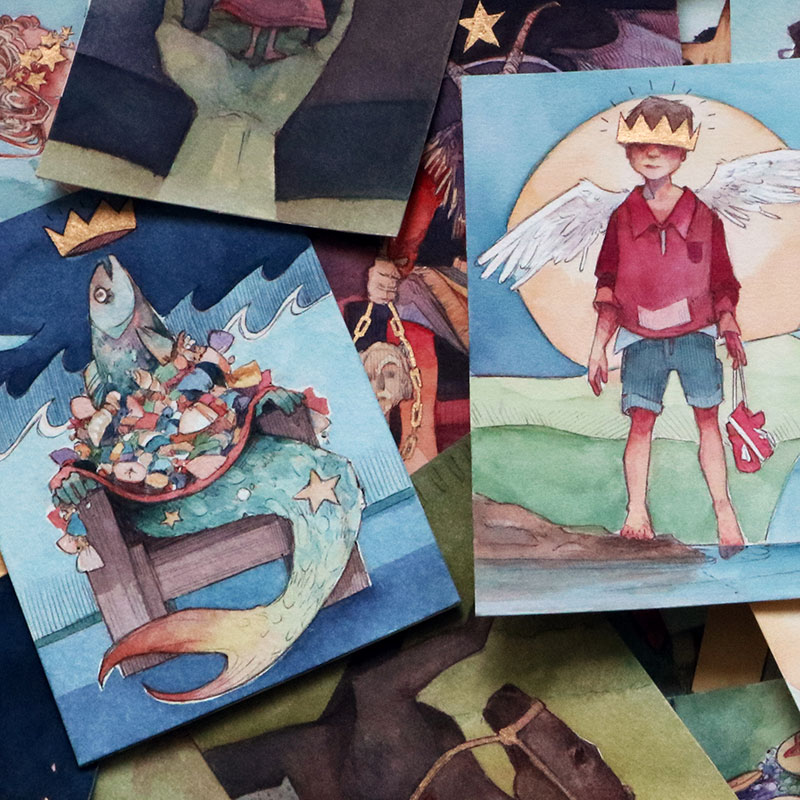 mia painting tarot